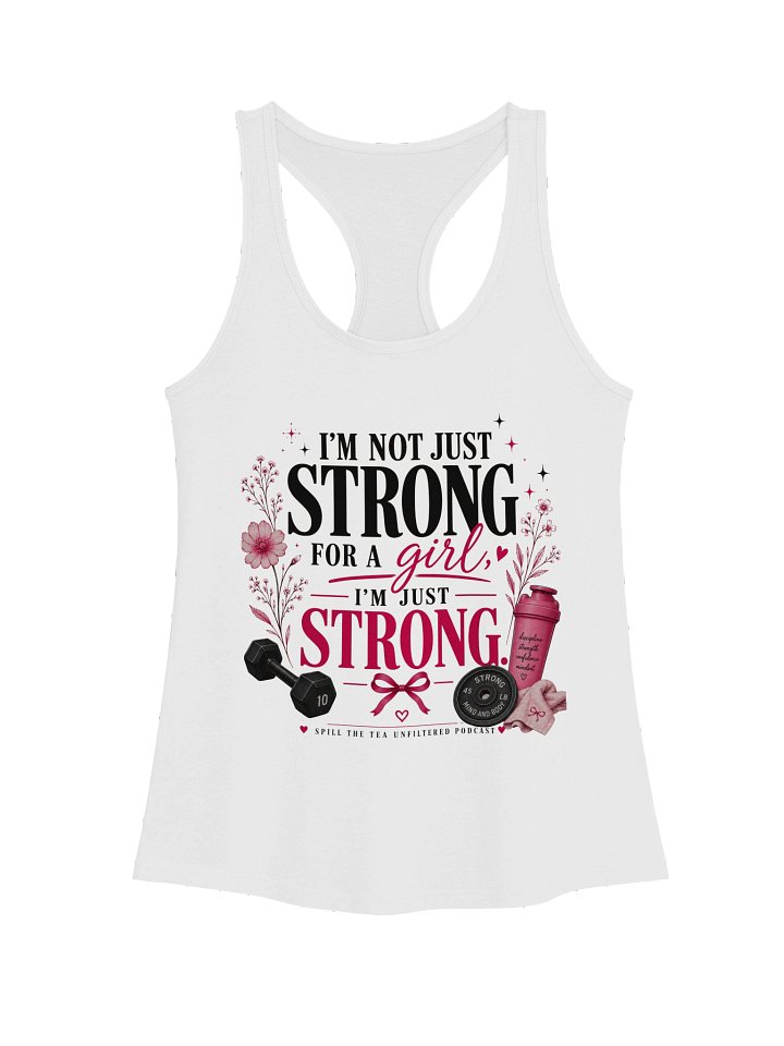 Strong for Me Racerback Tank product image (4)