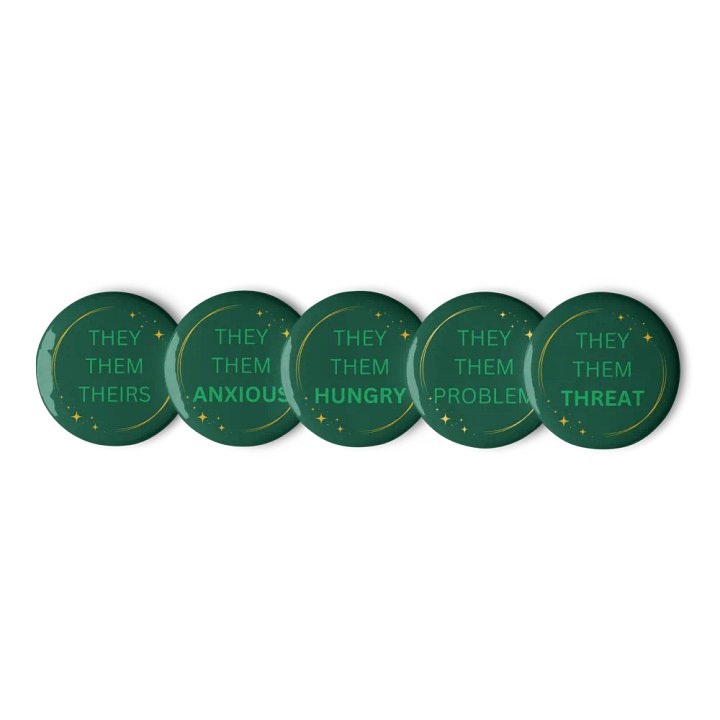 They/Them Pronouns - Green product image (1)