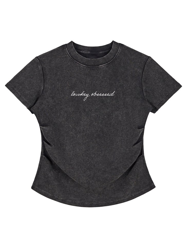 Lowkey Obsessed - Vintage Washed Bodycon product image (1)