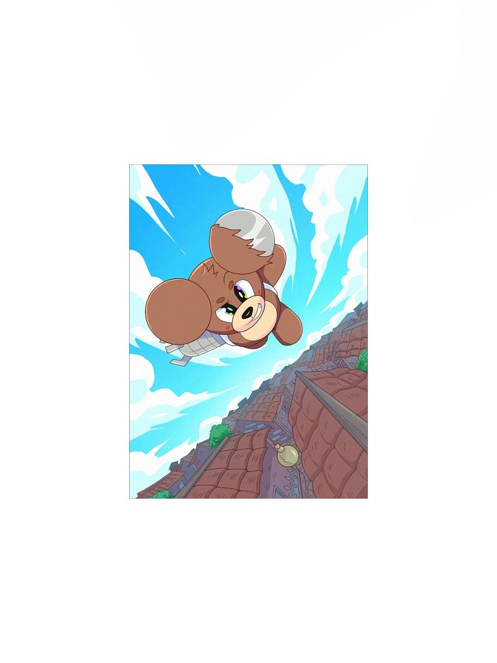 Kid Kuma: Tokyo Flight Print product image (2)
