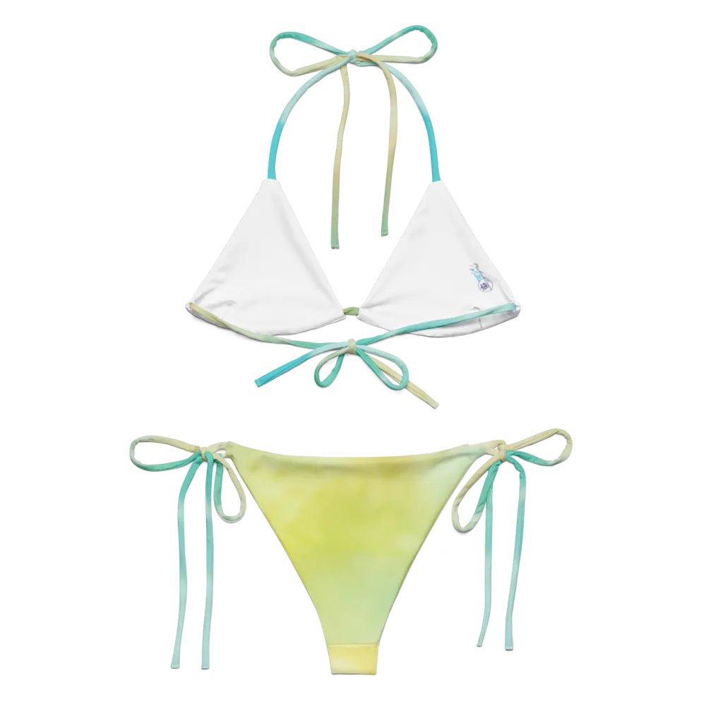 Blur cloud rainbow Design String Bikini - V8 product image (5)