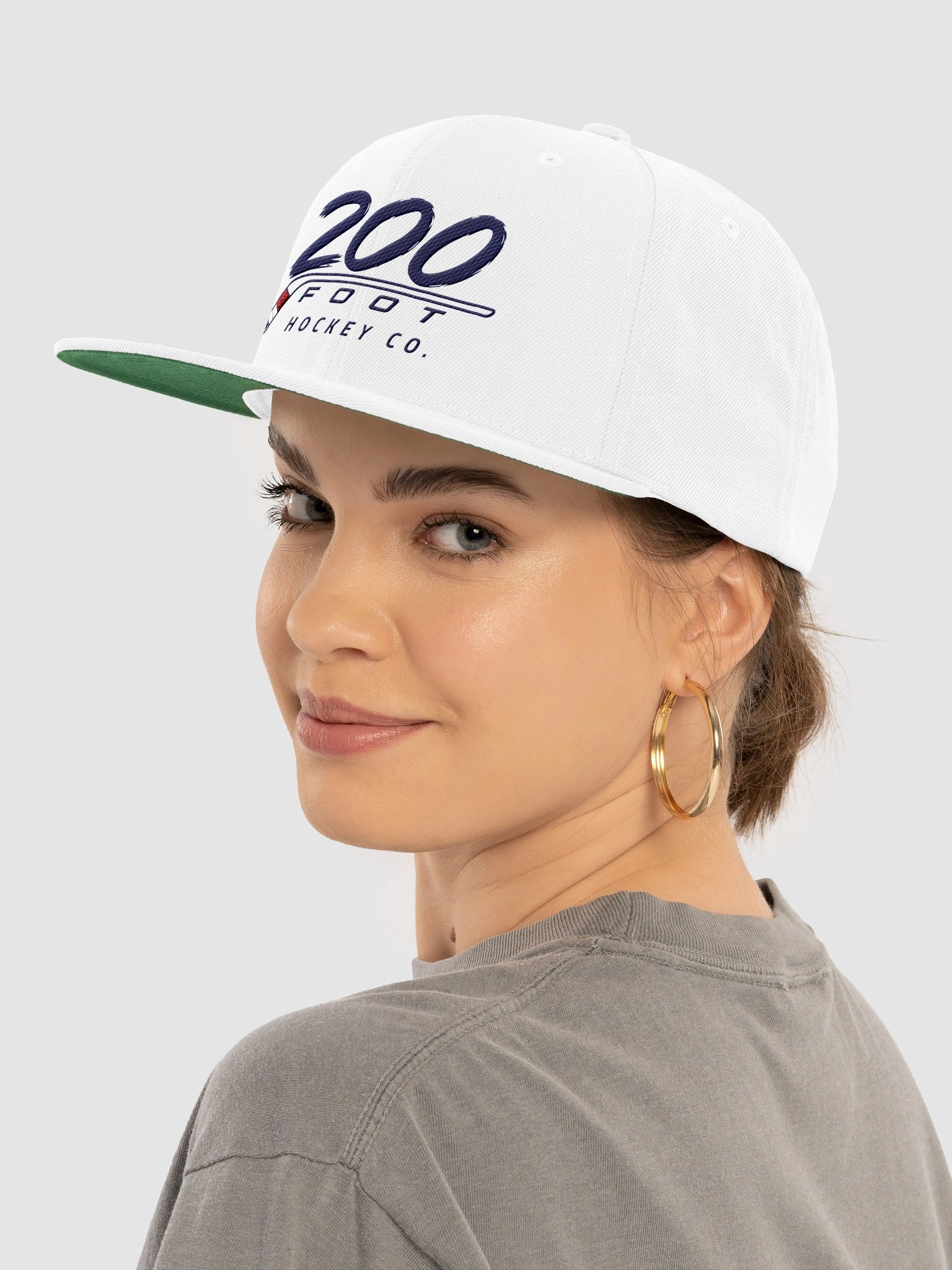 200 Foot Flat Visor Hat product image (20)