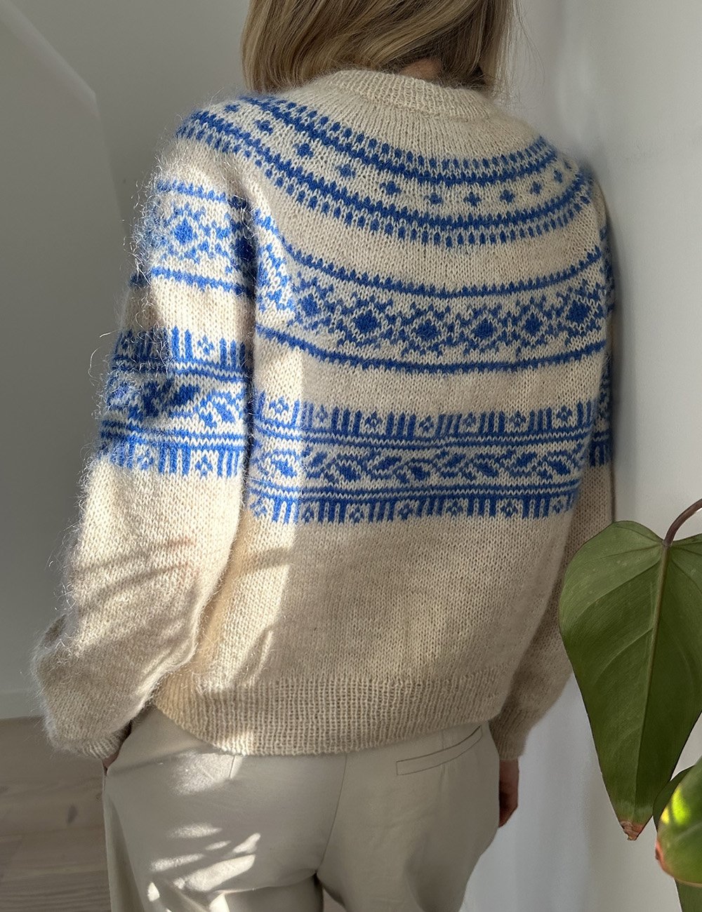 Porcelain Yoke Knitting Pattern product image (5)