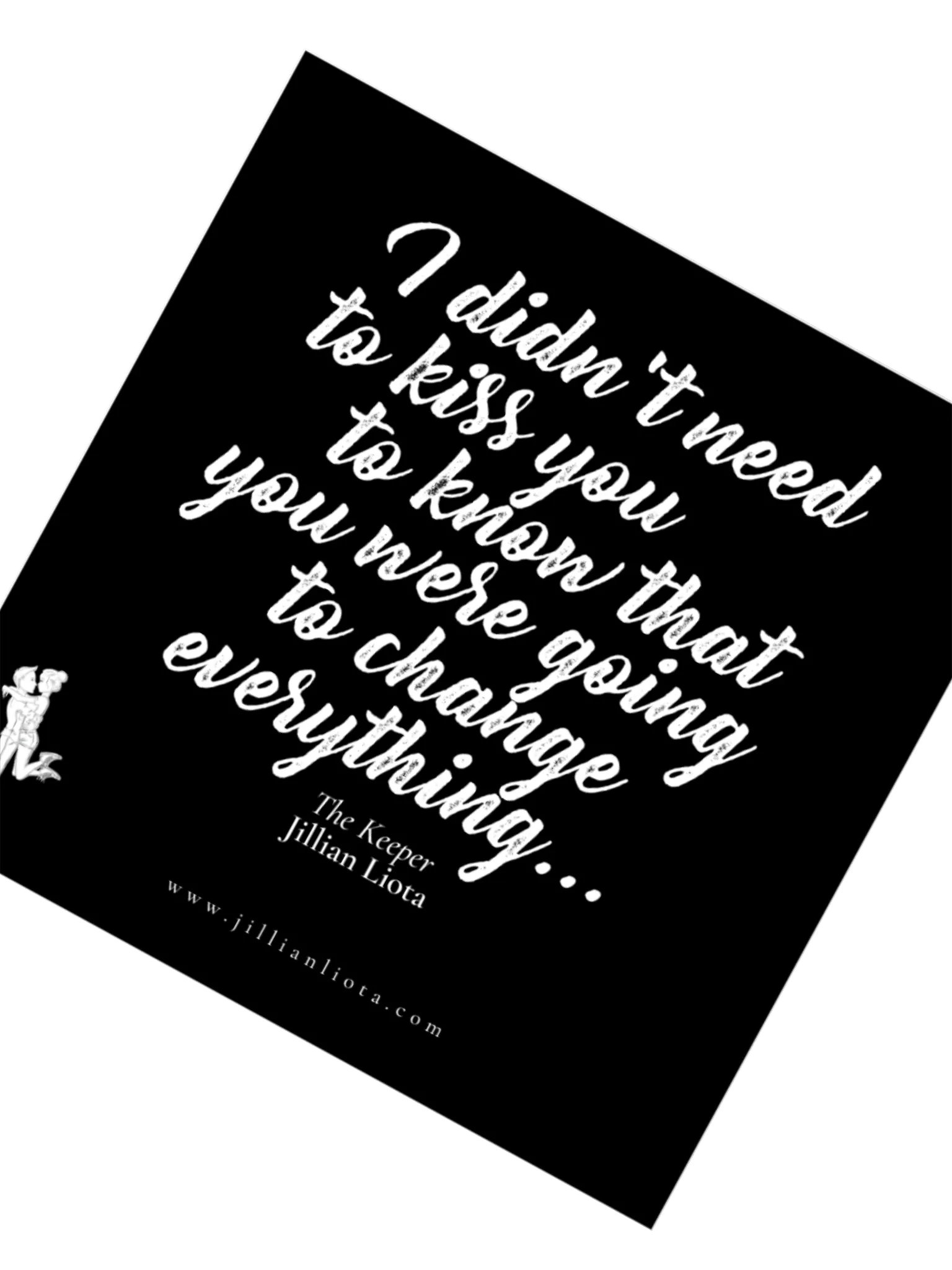 The Keeper Quote Sticker product image (2)