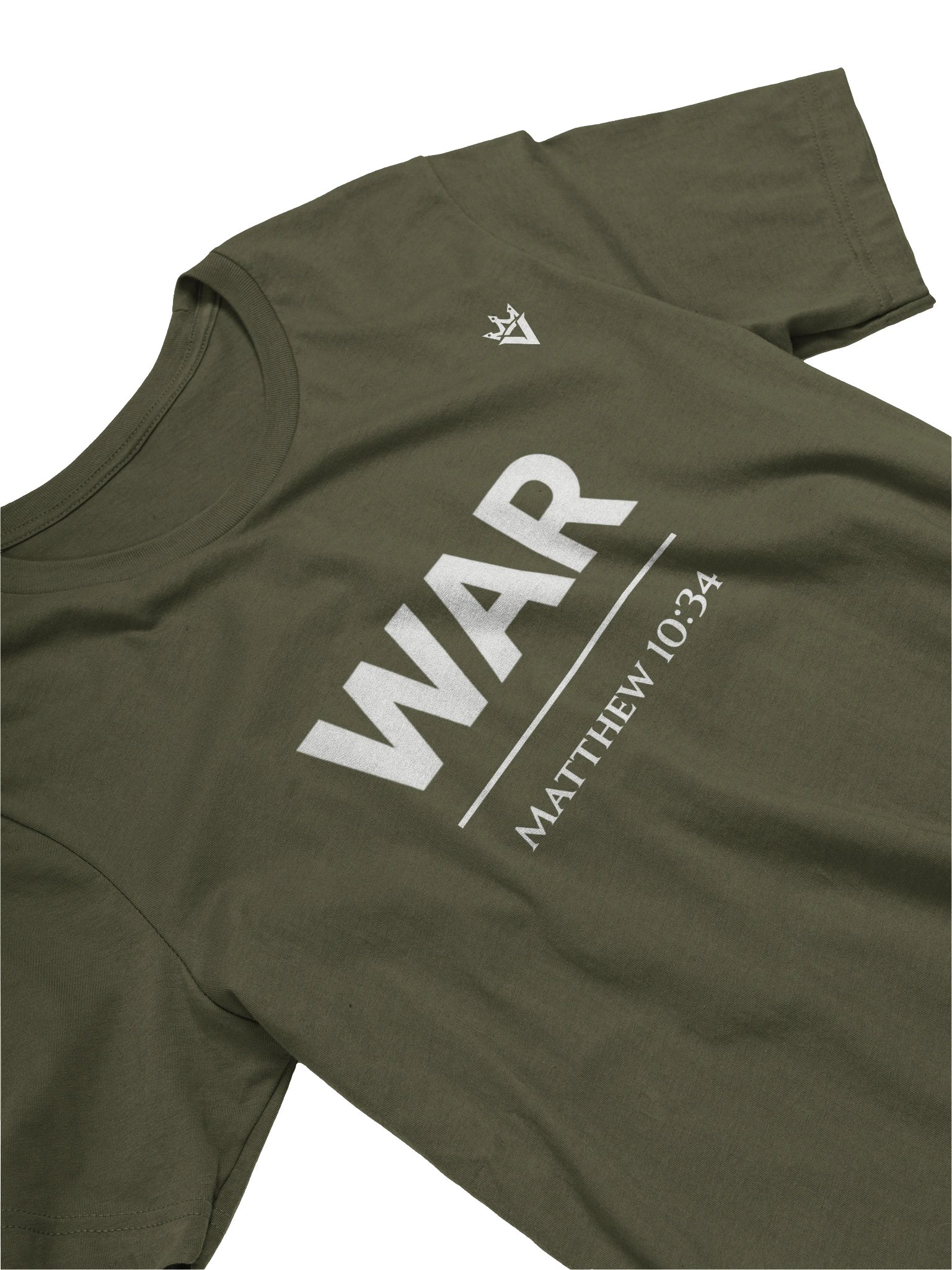 WAR Christian T-Shirt | Matthew 10:34 product image (3)