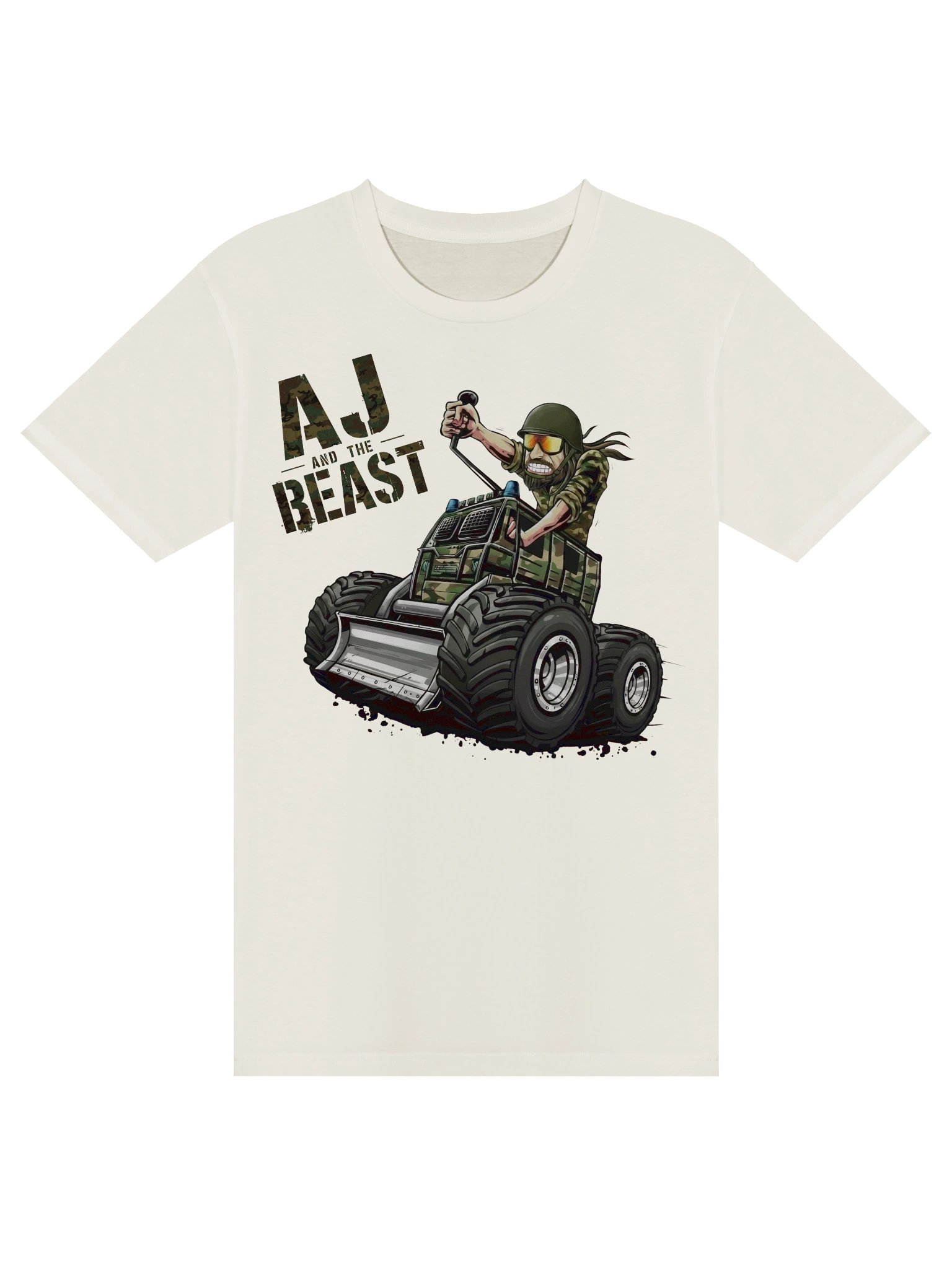 AS Colour Unisex Premium T-Shirt : AJ and the BEAST : CAMO product image (3)