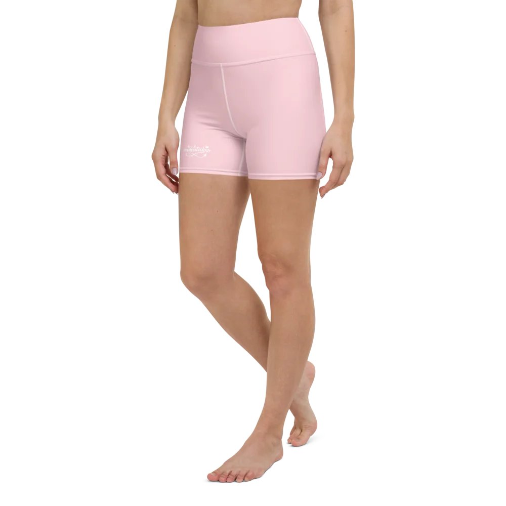 Pastel Pink Yoga Short "MsDevilishxo" product image (5)