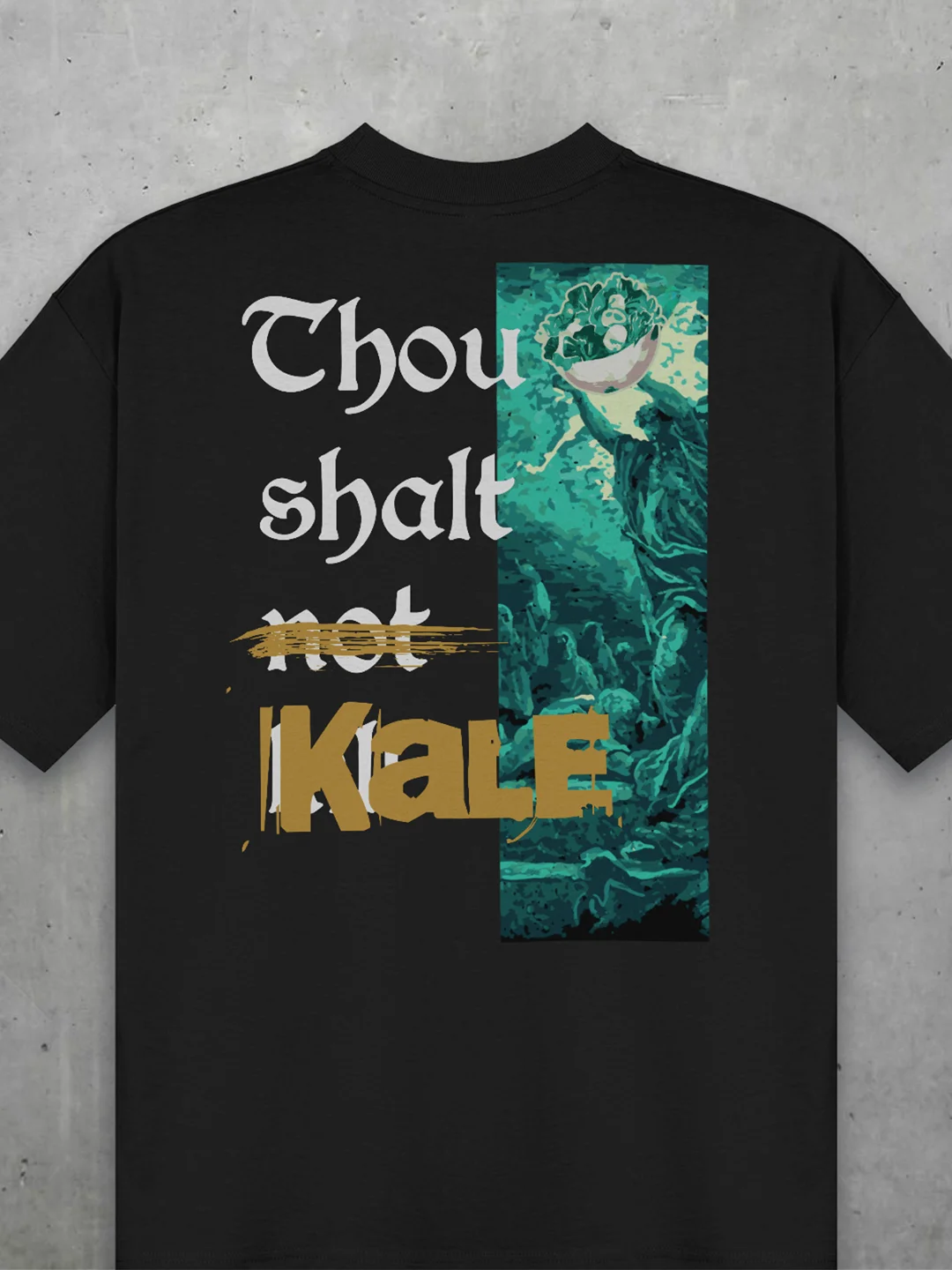 Thou Shalt Kale Oversized Tee product image (1)