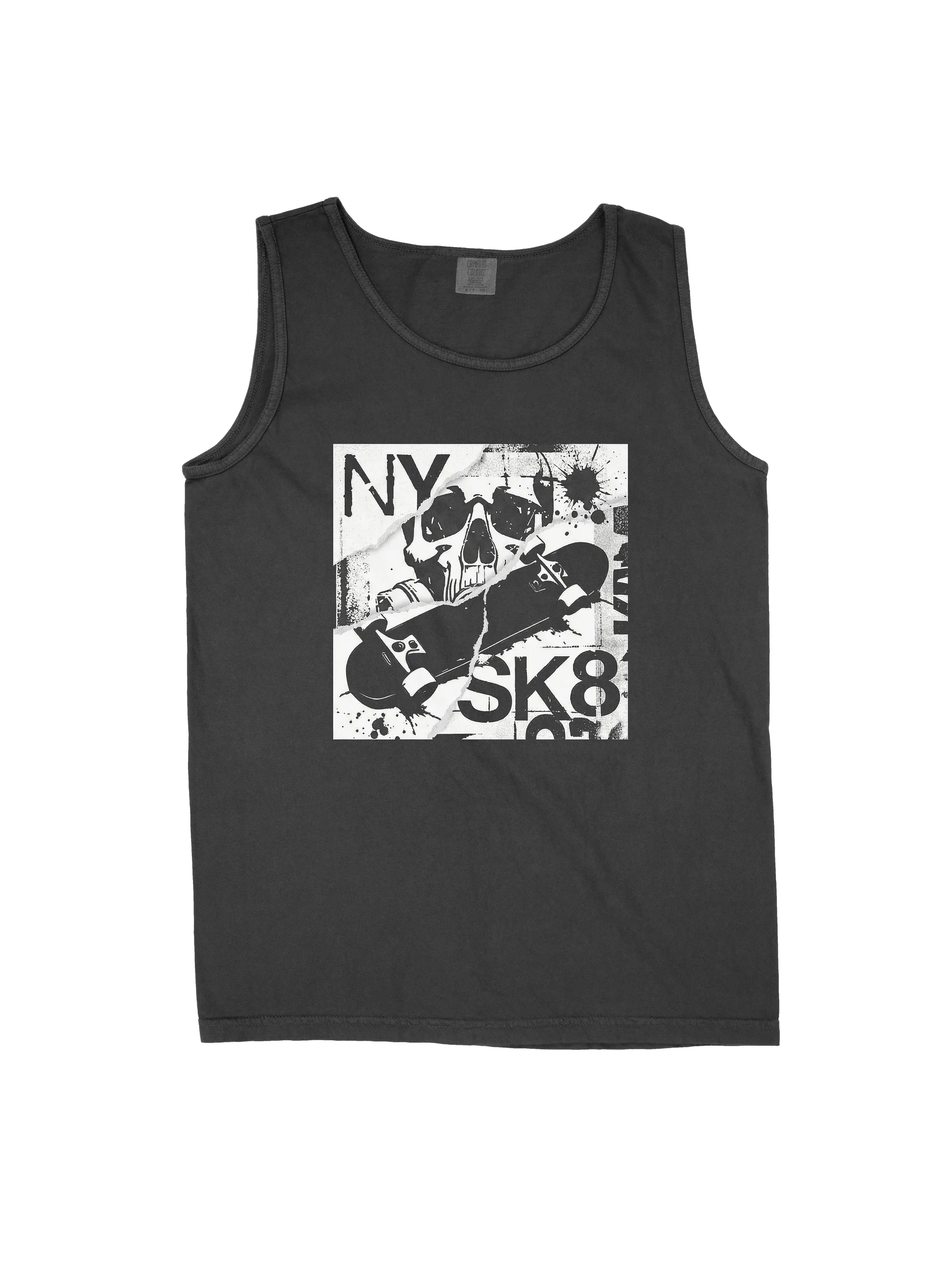 NY SK8 DISTRESS // TANK TOP // THE GENESIS COLLECTION product image (1)