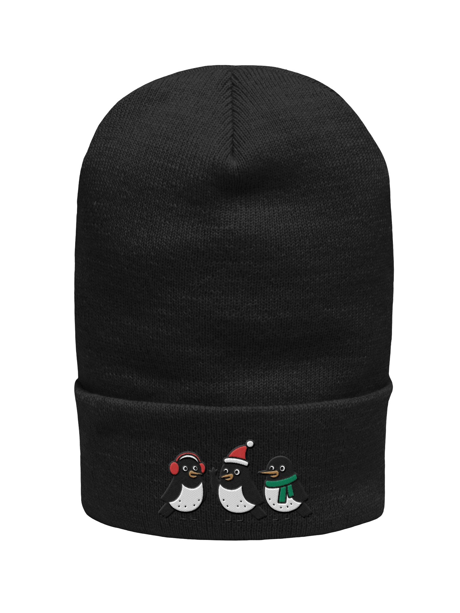 Embroidered Beanie Winter Wonderland Magpies product image (2)