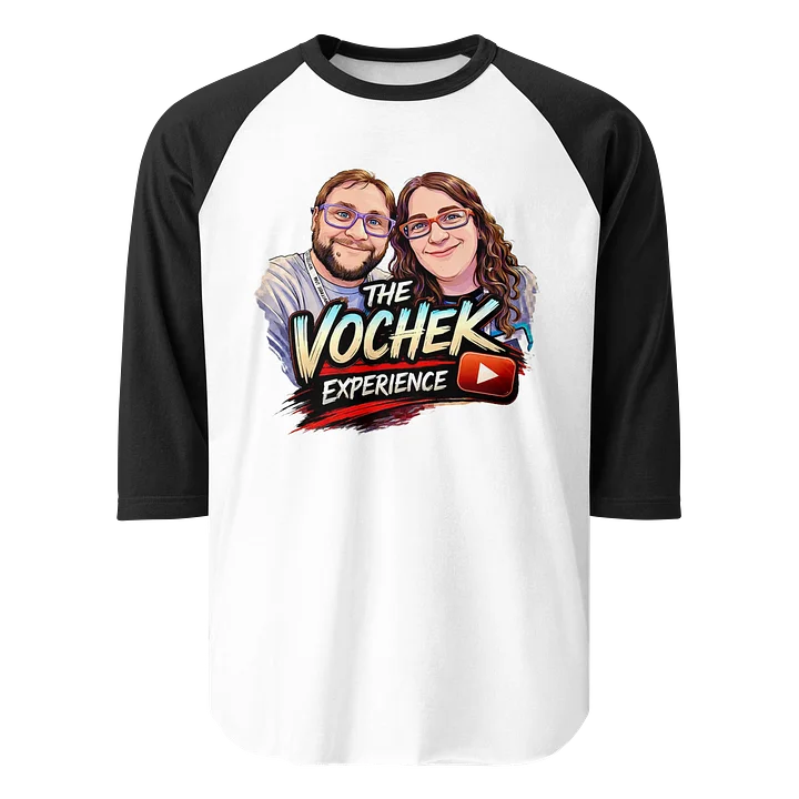The Vochek Experience Logo Tultex Fine Jersey Raglan Tee product image (1)
