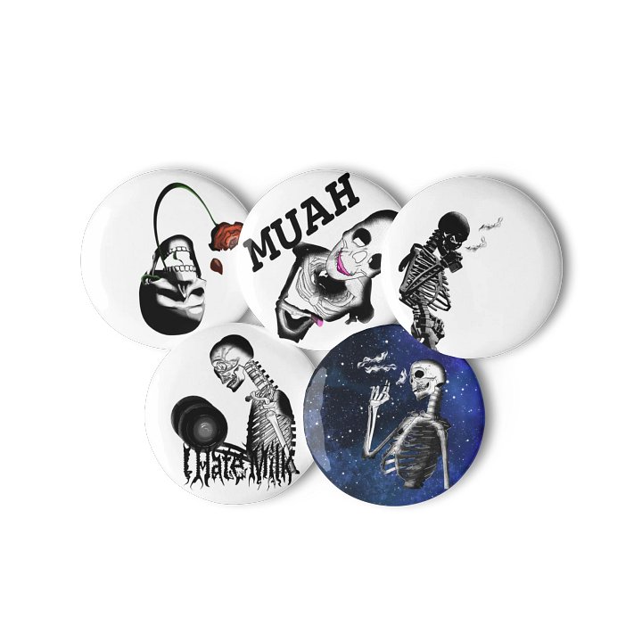 Skeleton line - Pins product image (3)