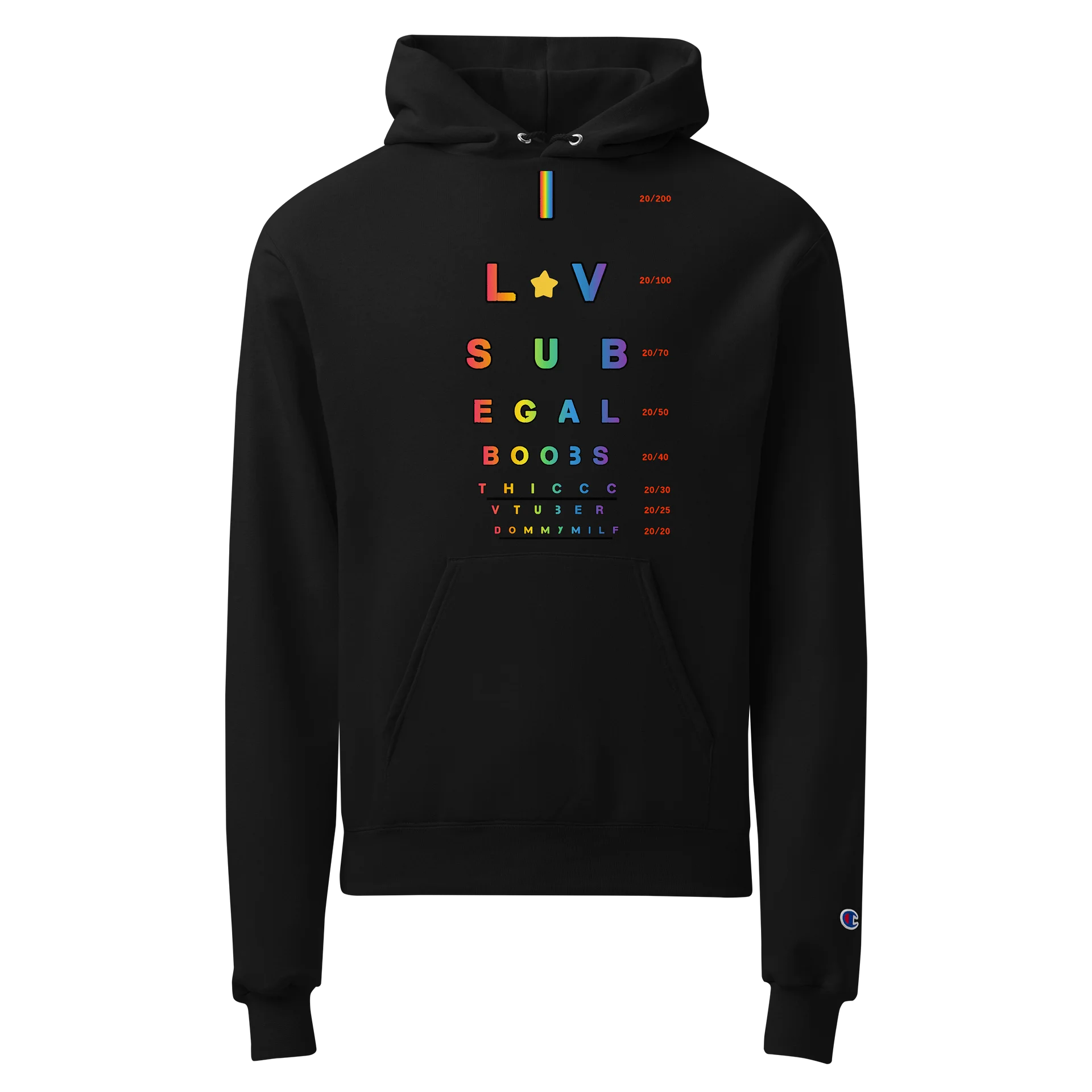 Champian Unisex Snellen Hoodie product image (1)