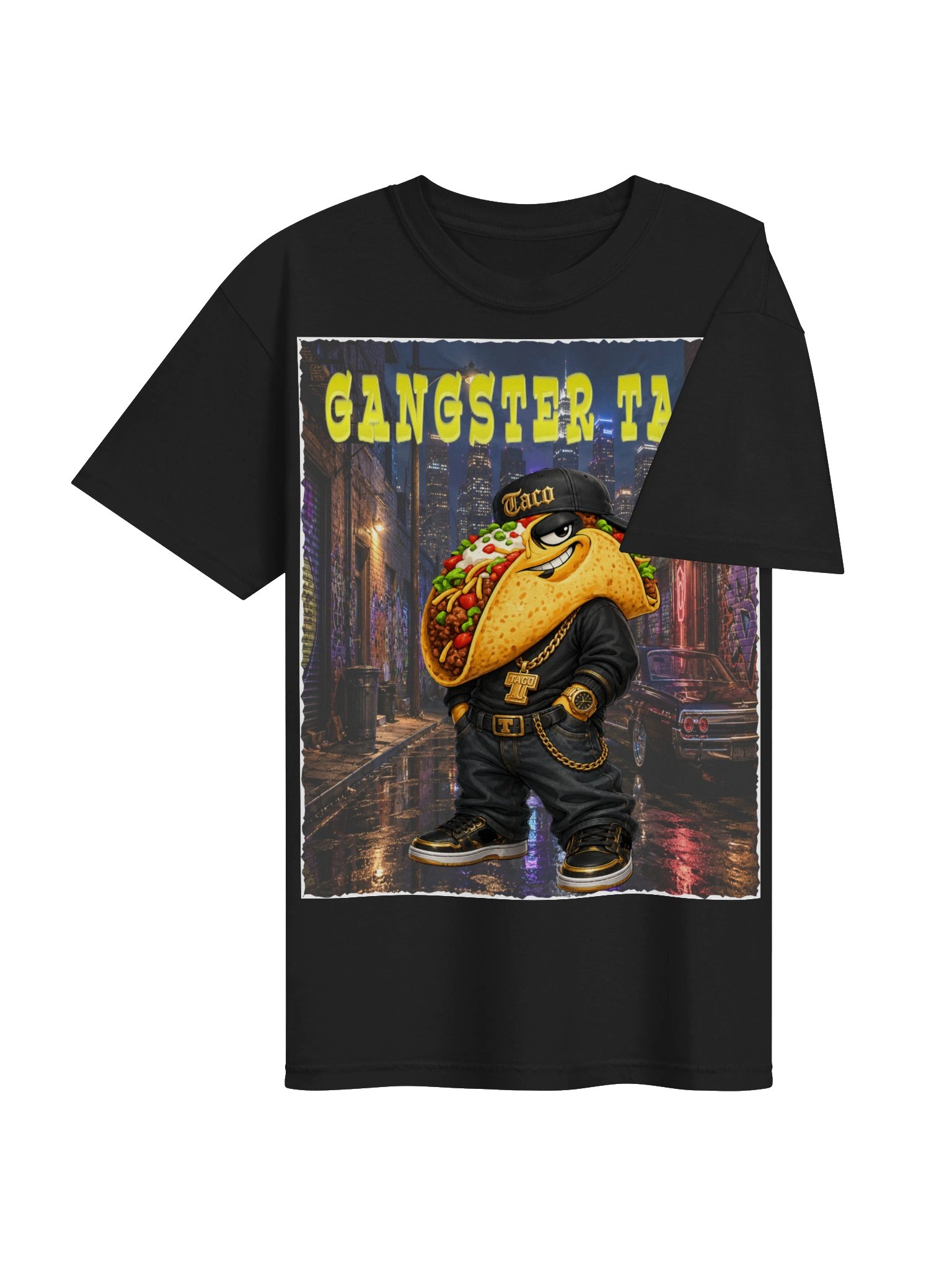 Gangster Taco Alley Graphic Tee - The Taco Family product image (41)