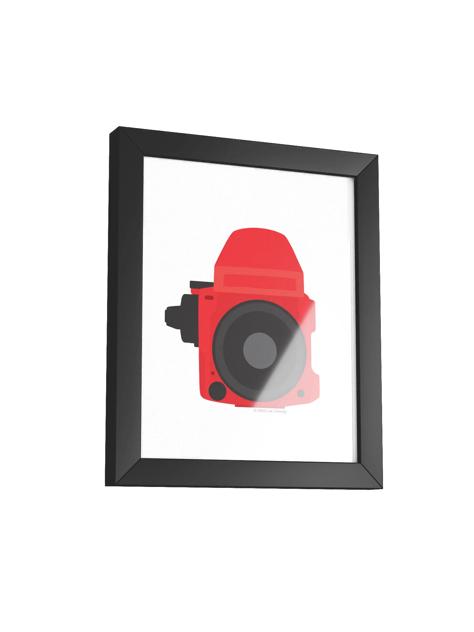 M 645 Red - Framed Poster product image (25)