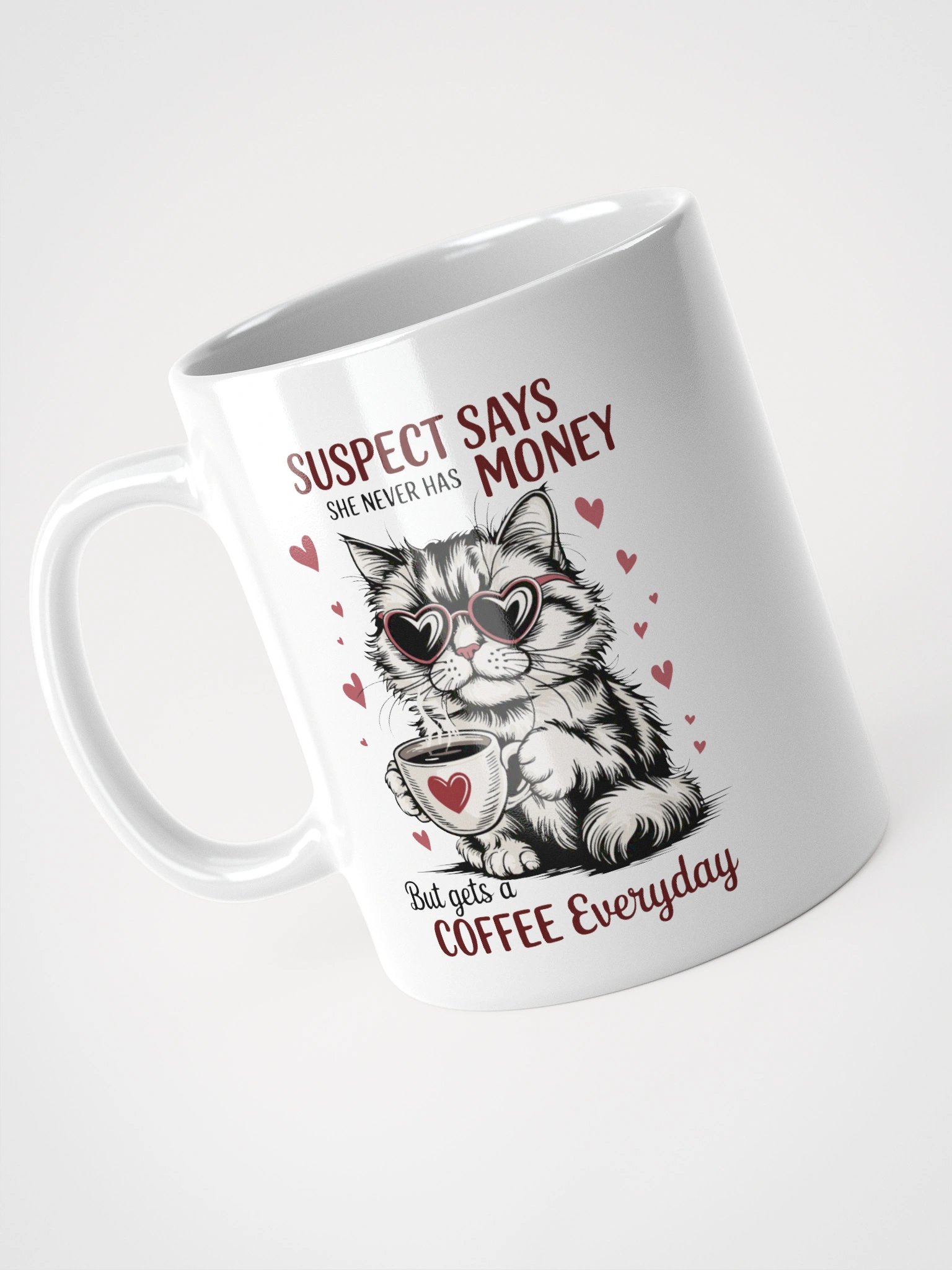 Suspect Says No Money Mug product image (8)