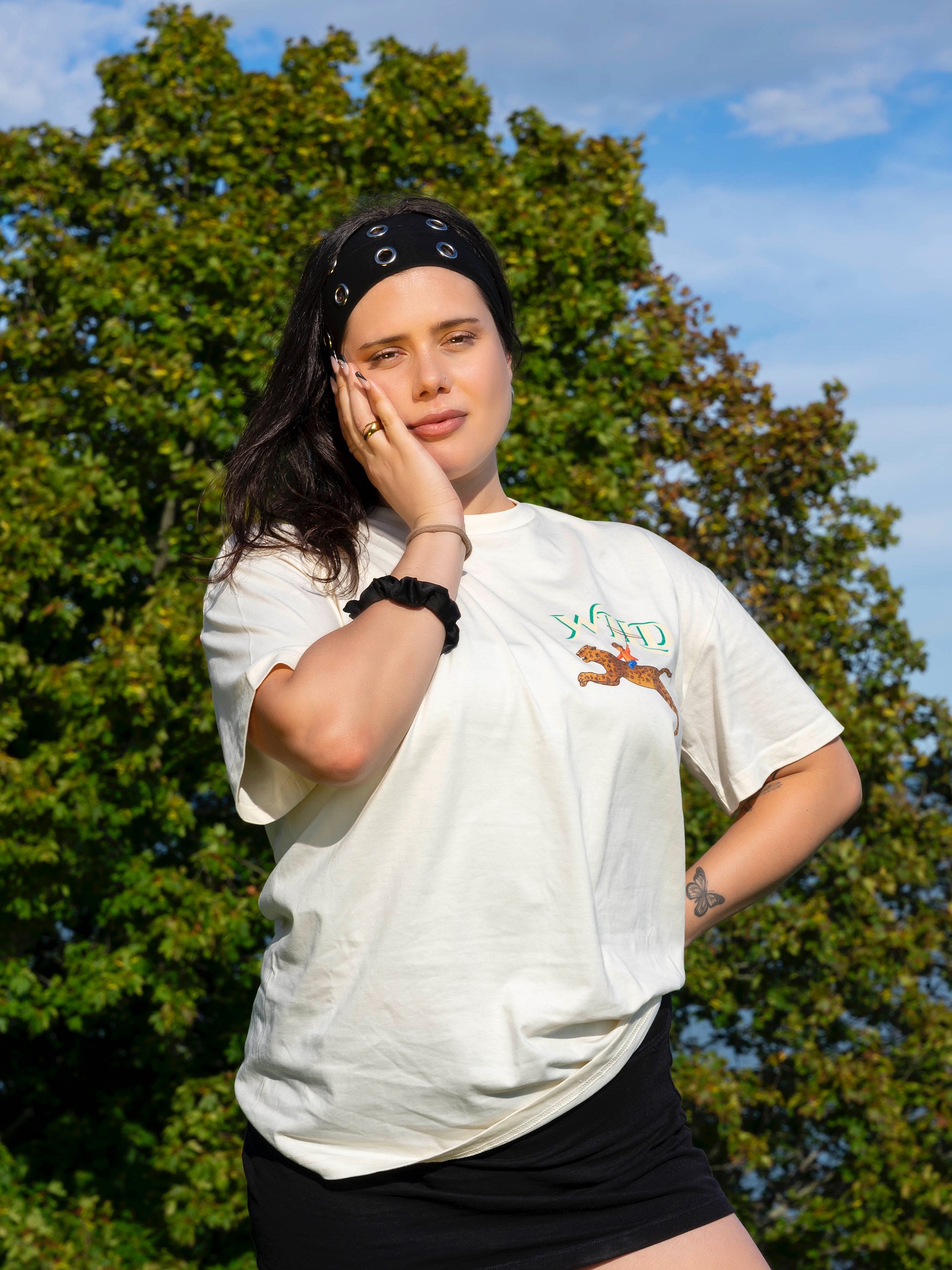 WILD OVERSIZED HEAVY WEIGHT TEE product image (2)
