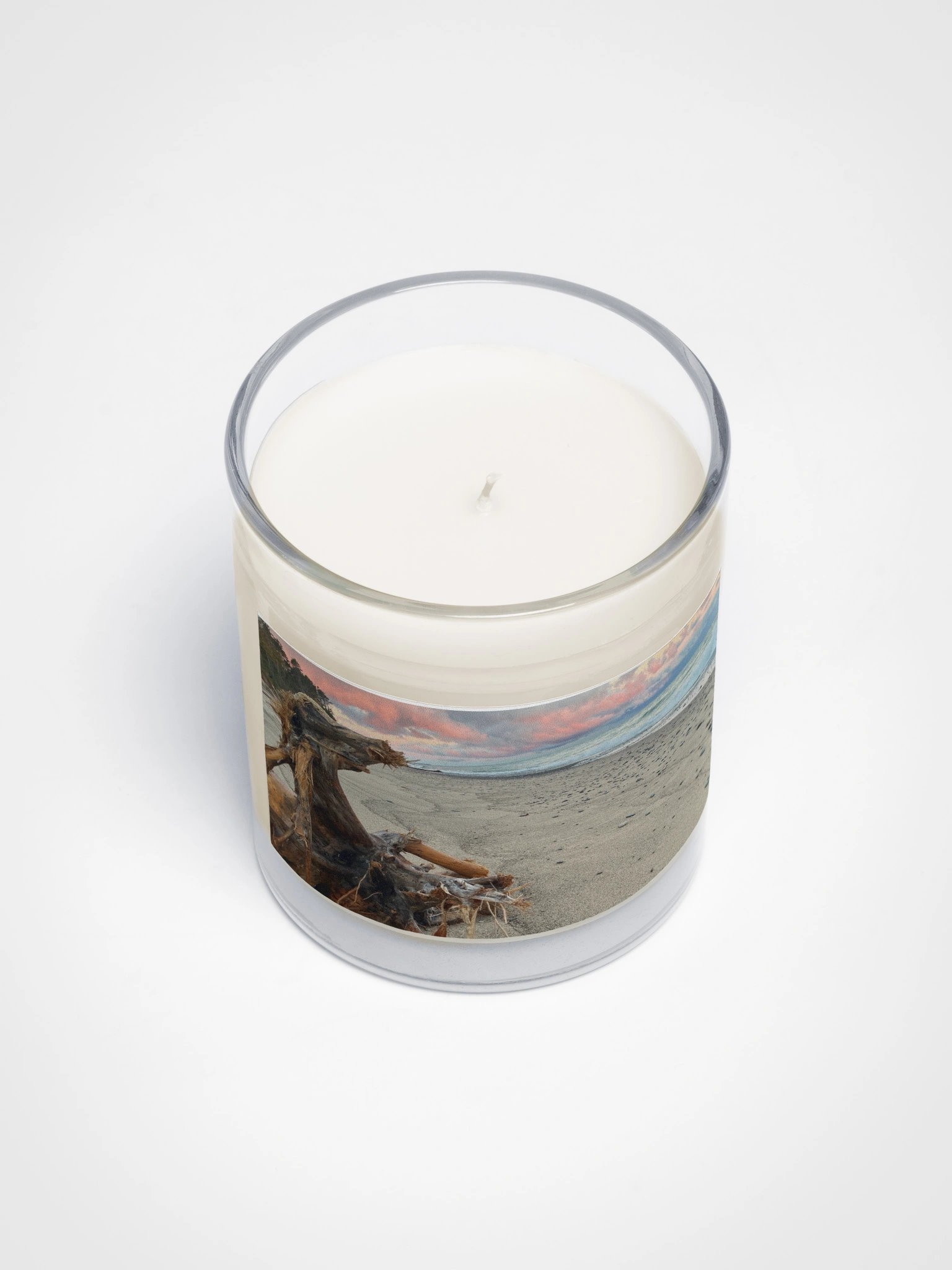 Driftwood Dragon and Pink Clouds Soy Wax Candle product image (3)