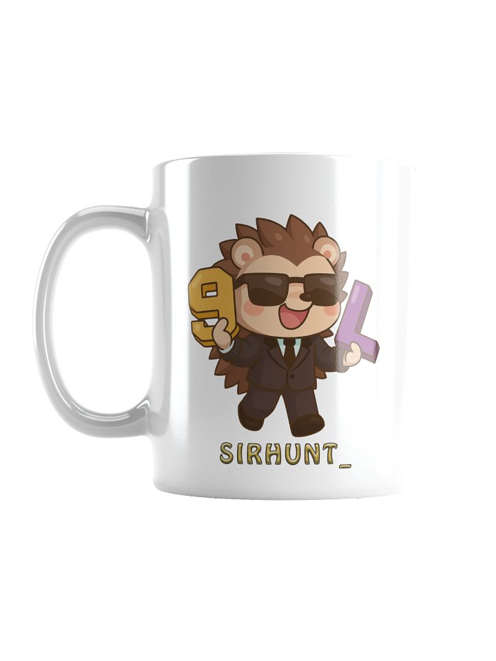 9LS4 SirHunt_ White Glossy Mug product image (2)