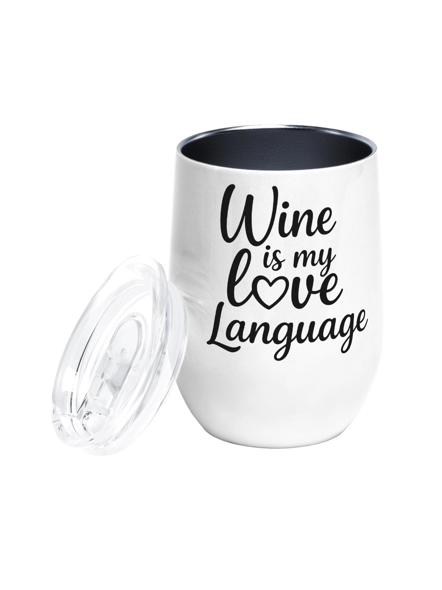 Wine is my Love Language Wine Tumbler product image (1)