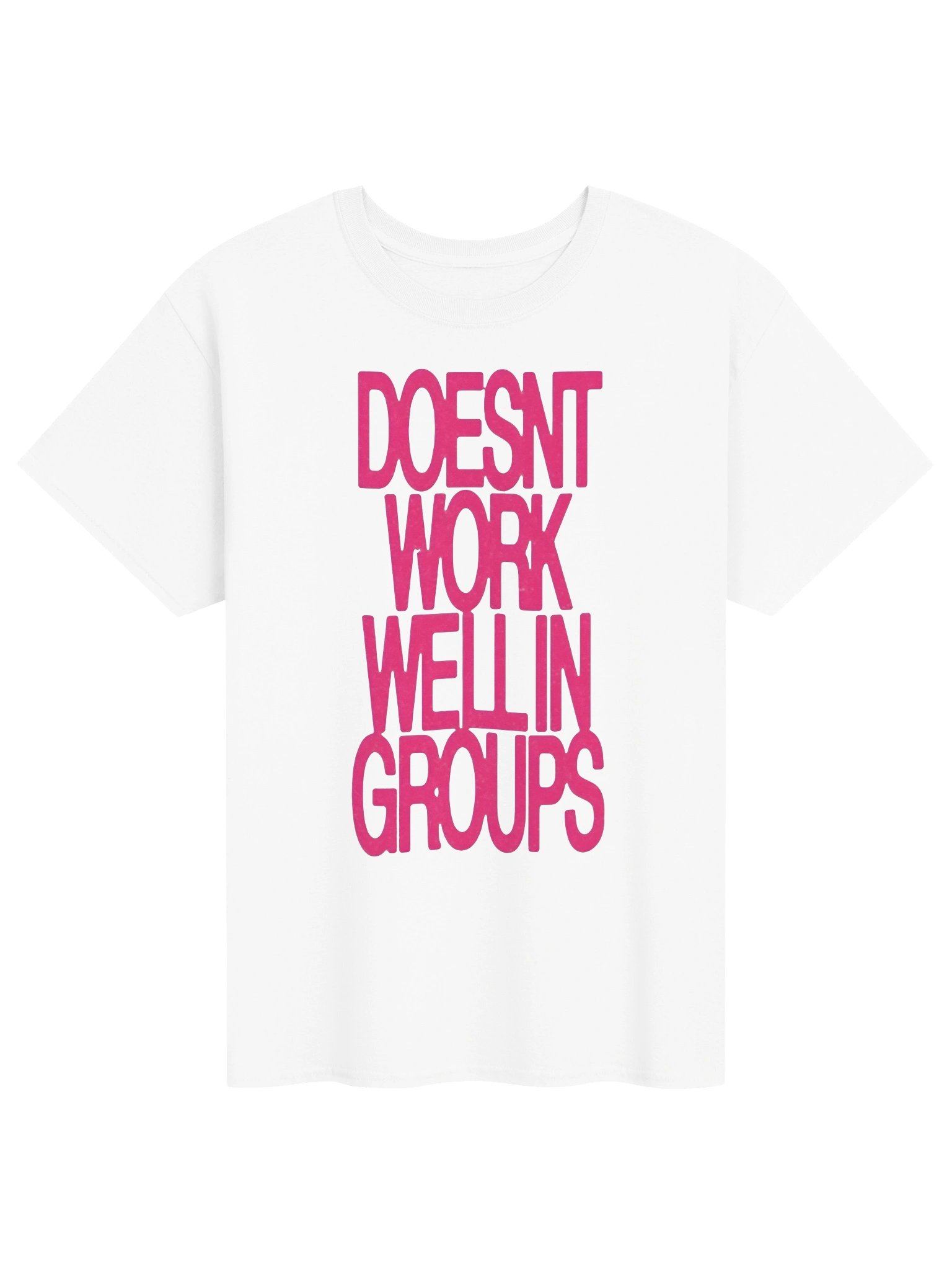 Doesn't Work Well In Groups Baby ADÉLA T-Shirt product image (1)