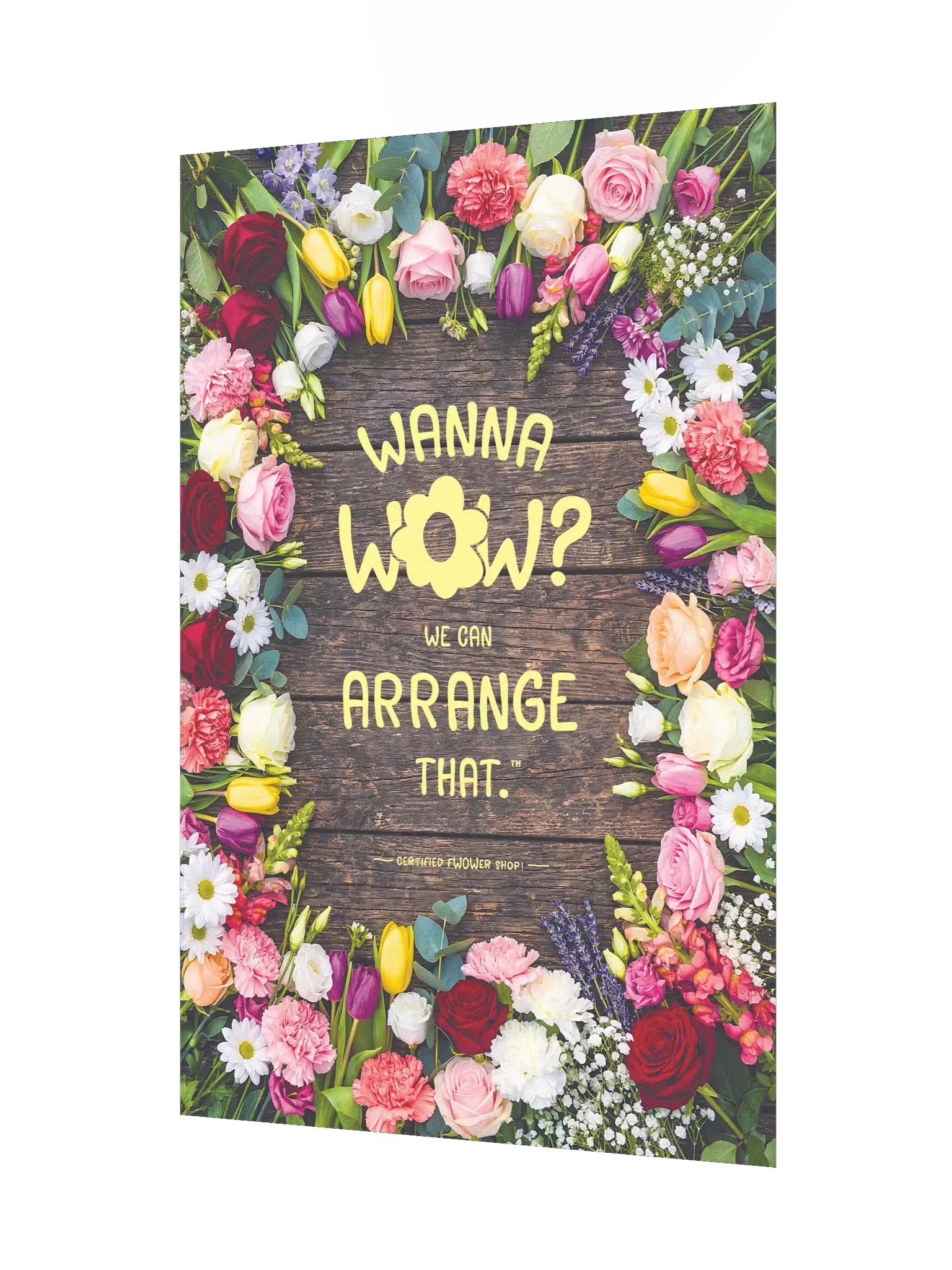 Wanna WOW? Poster product image (2)