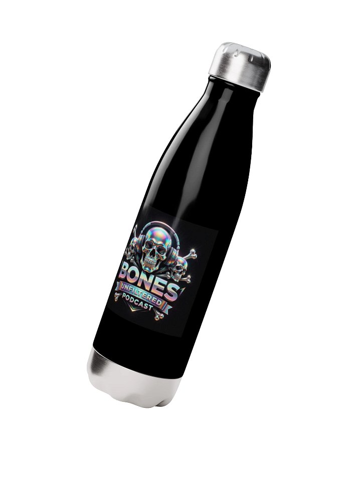 Bones Unfiltered Podcast Water Bottle (Holographic) product image (3)