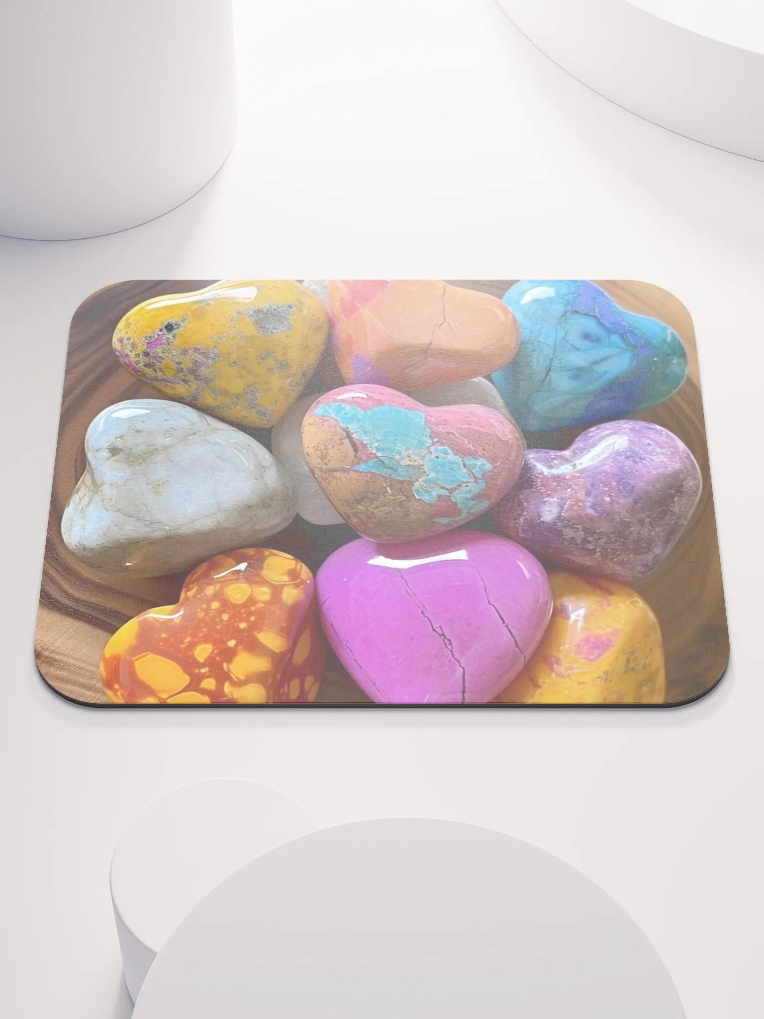 Heart Stones Mousepad product image (1)