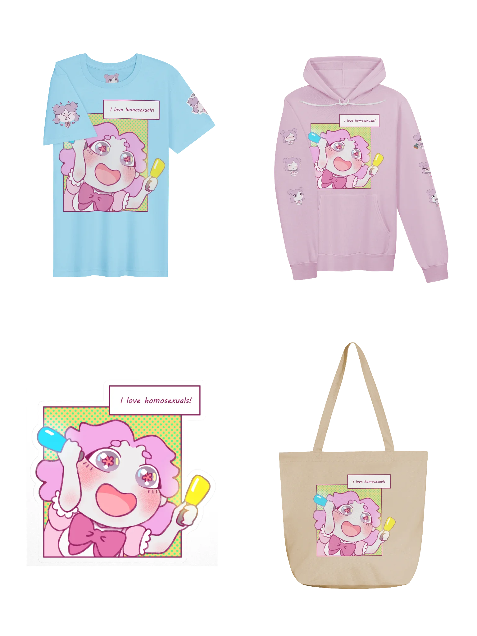 I Love Homosexuals! Deluxe Bundle product image (1)