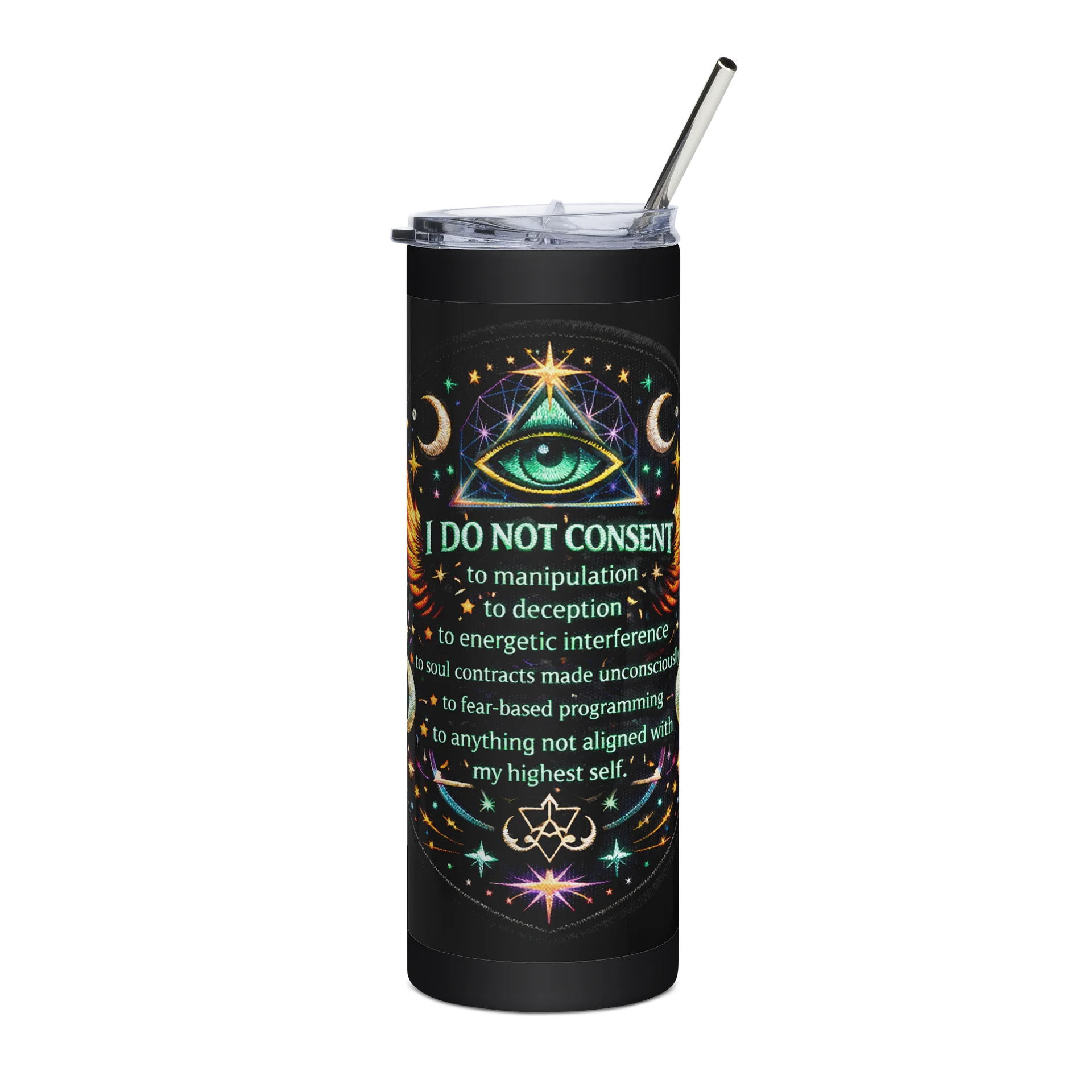 I Do Not Consent - Stainless Steel Tumbler product image (1)