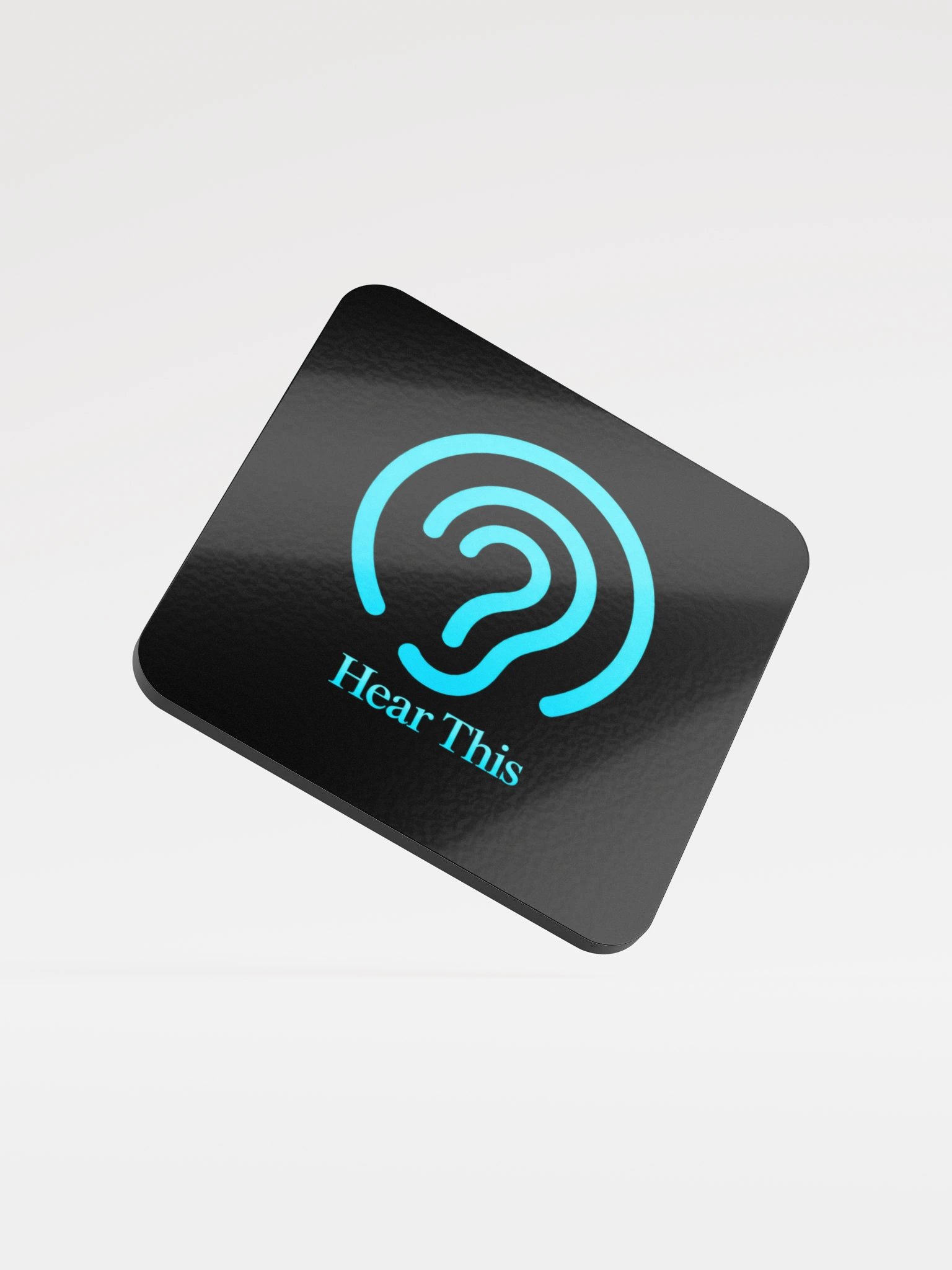 Glossed Cork Coaster product image (1)