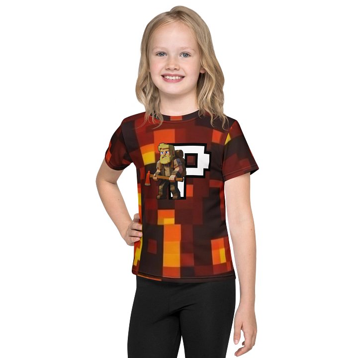 Patient PixelZ Kids T-Shirt (Pixel Embers) product image (1)