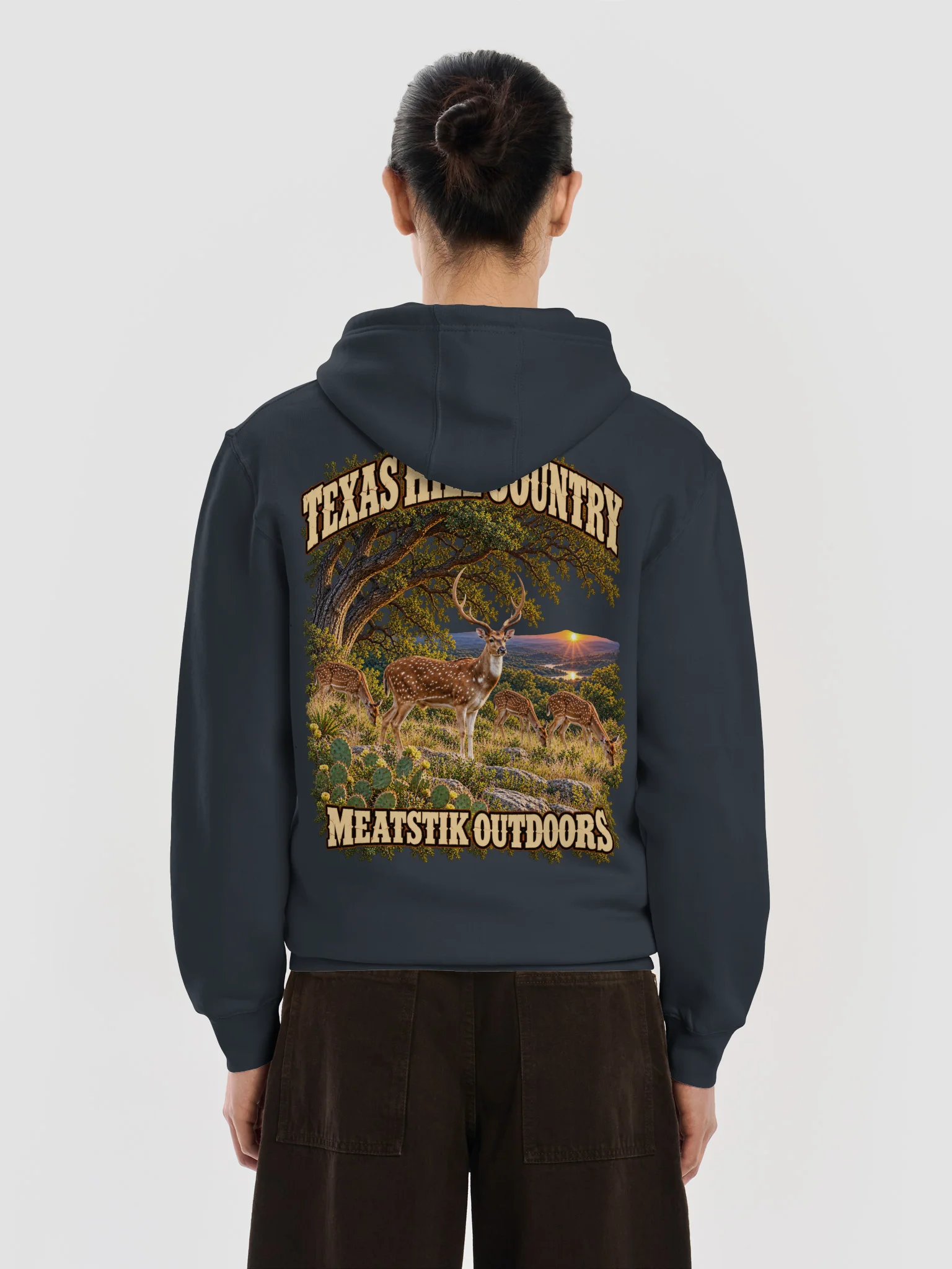 Hill Country Axis Sunset Full-Zip Hoodie product image (6)