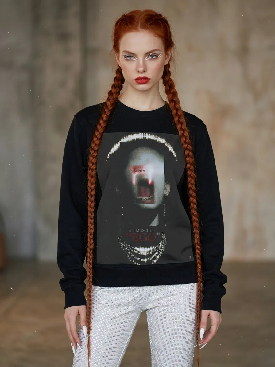 EGO LONG SLEEVE SWEATER (W) product image (1)