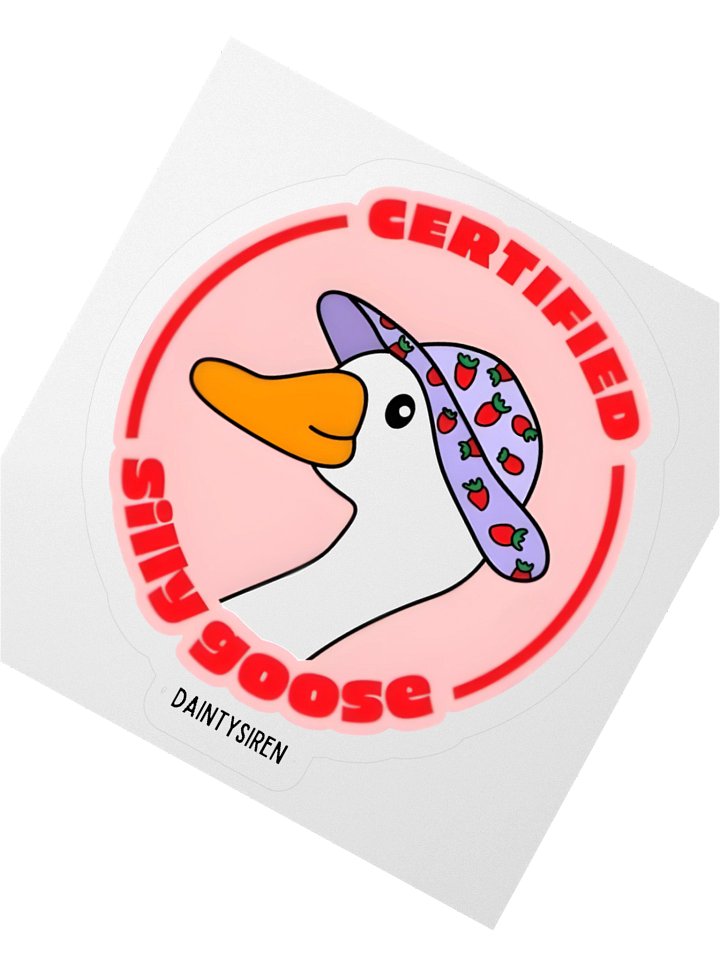 Certified Silly Goose Sticker product image (3)