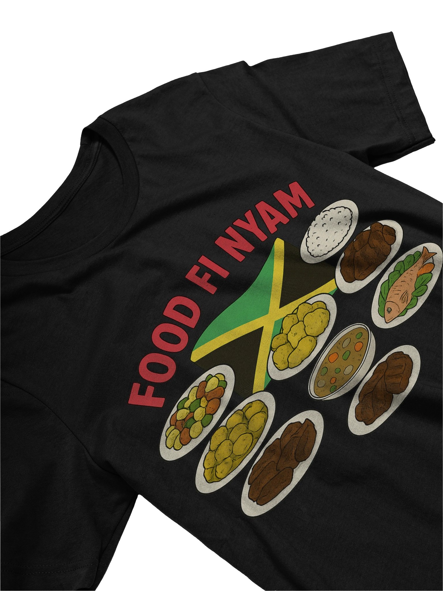 Jamaican Food Fiesta T-Shirt product image (21)