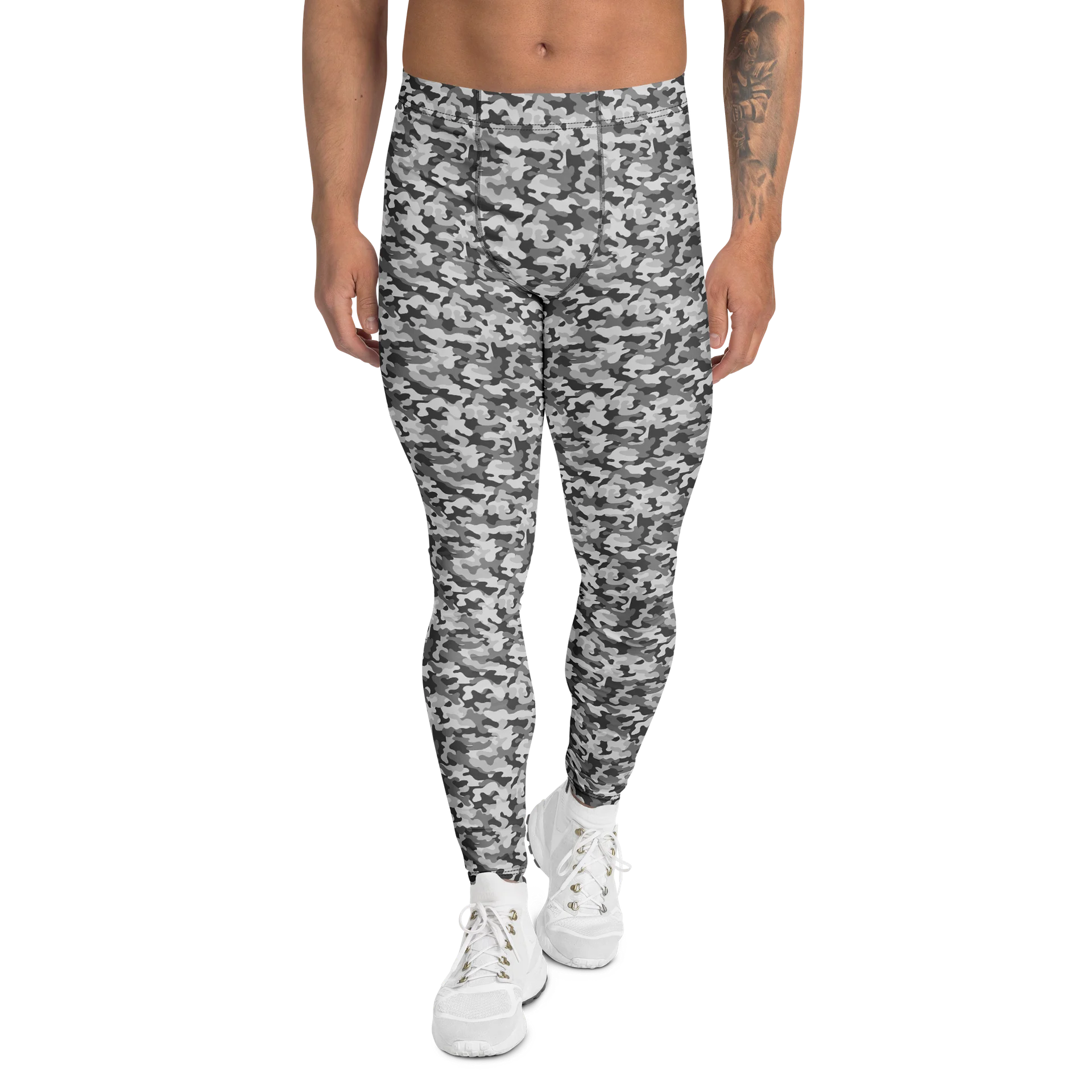 Military Camouflage Men’s Leggings for Active Wear product image (1)