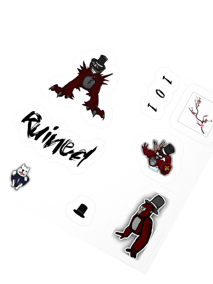 Ruined Sticker product image (2)