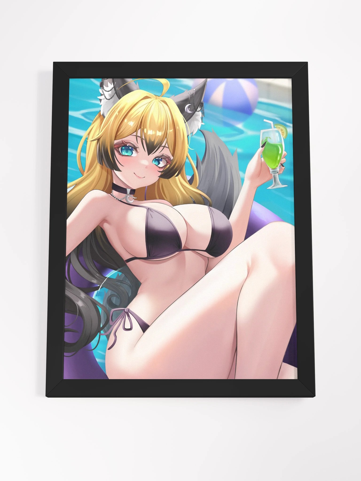 Poolside Paradise Poster w/ Frame product image (18)