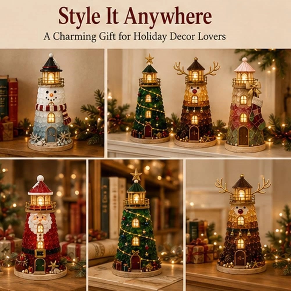 Christmas Glow 3D Lighthouse DIY Kit product image (2)