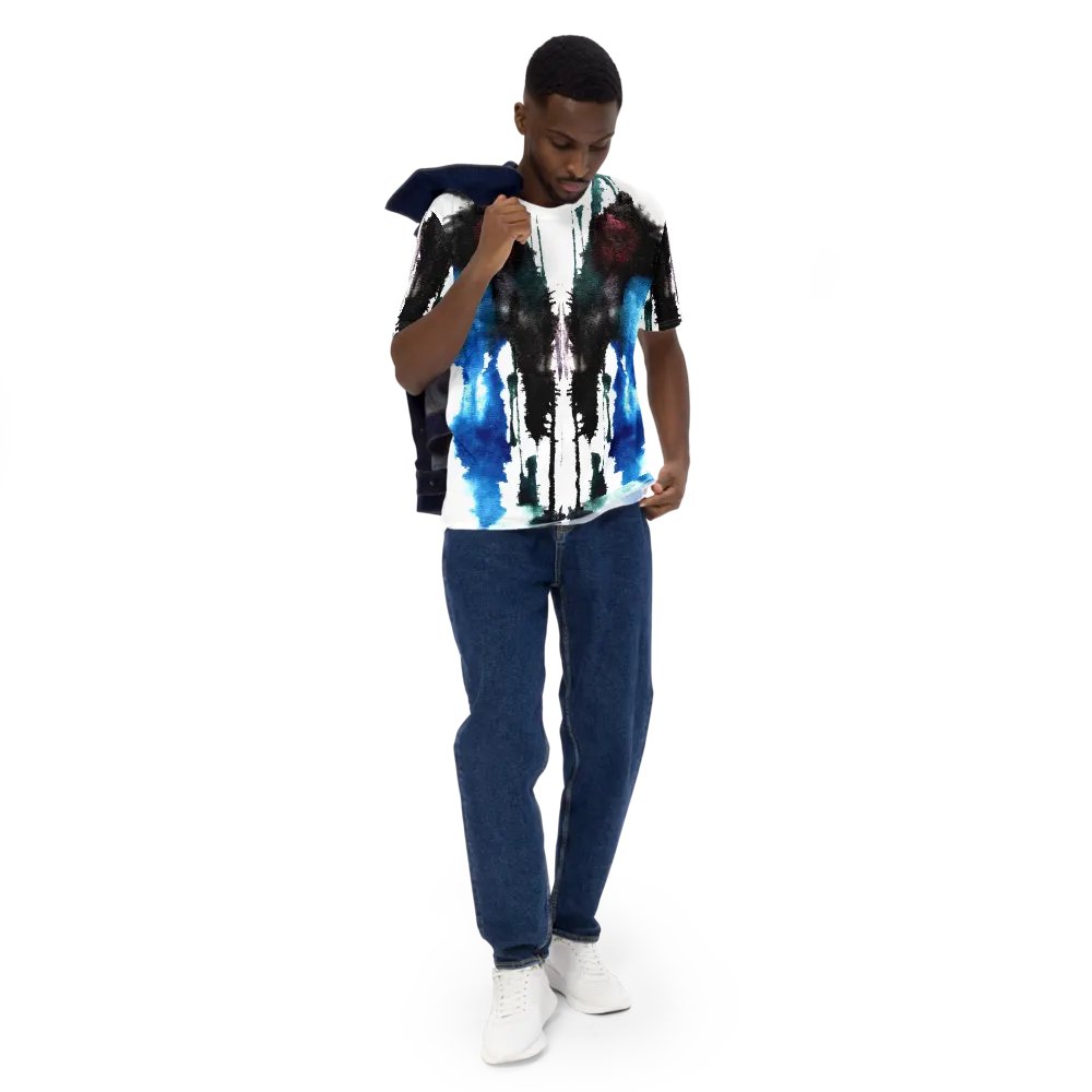 Waterfall T-Shirt | Front & Back Print (95% polyester, 5% elastane) product image (5)