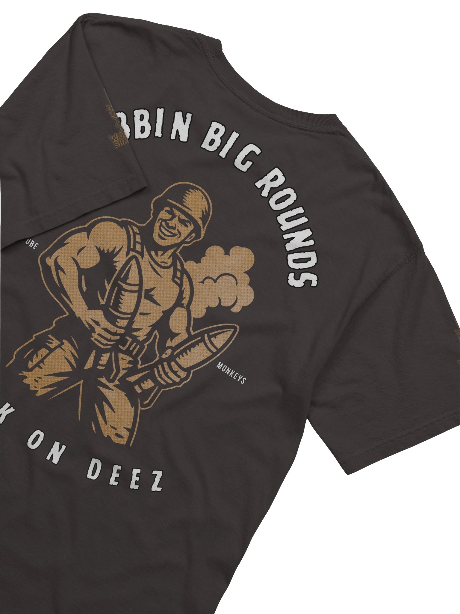 Tube Monkeys / Lobbin' Big Rounds Mortarman Tee product image (7)