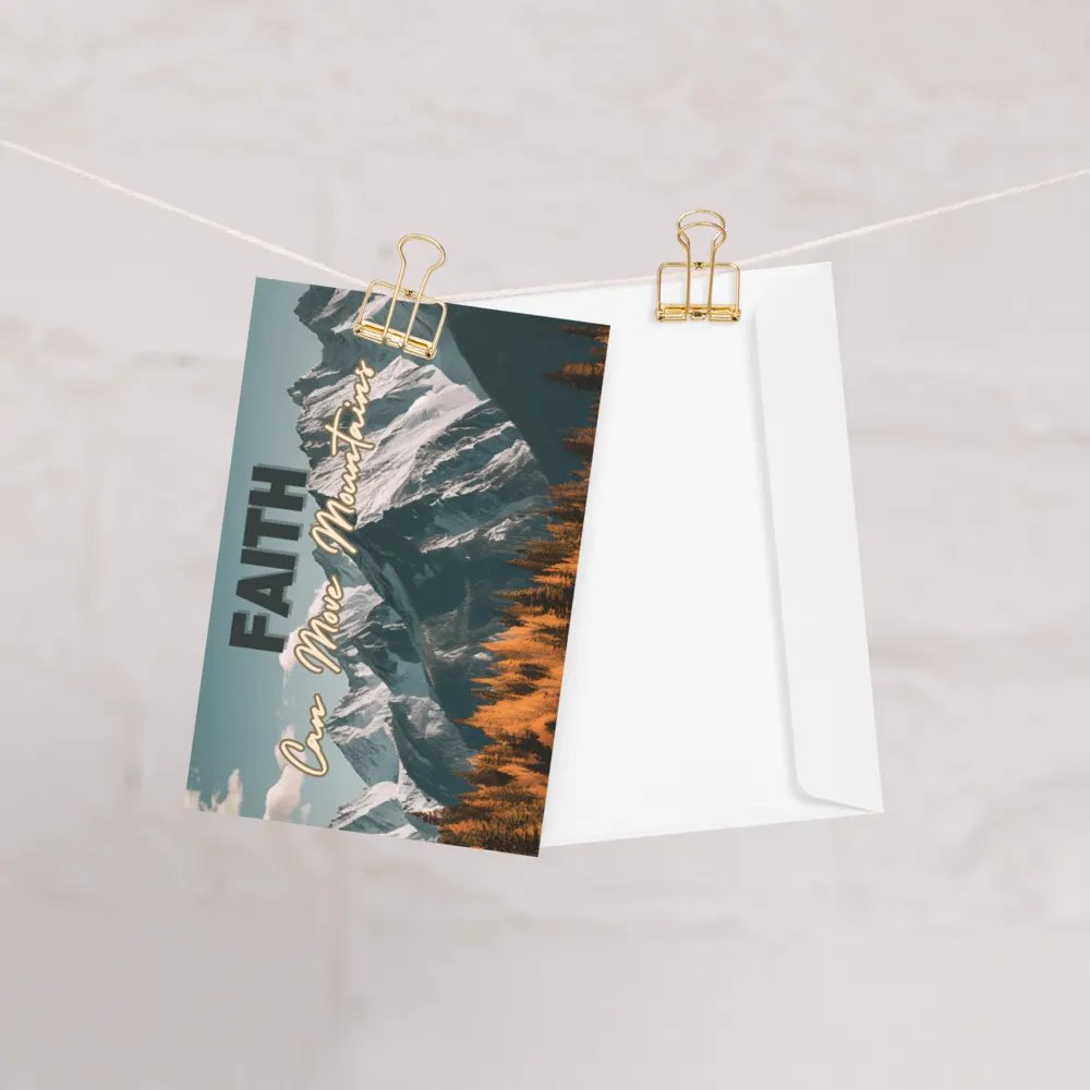 Faith Can Move Mountains Greeting Card product image (8)