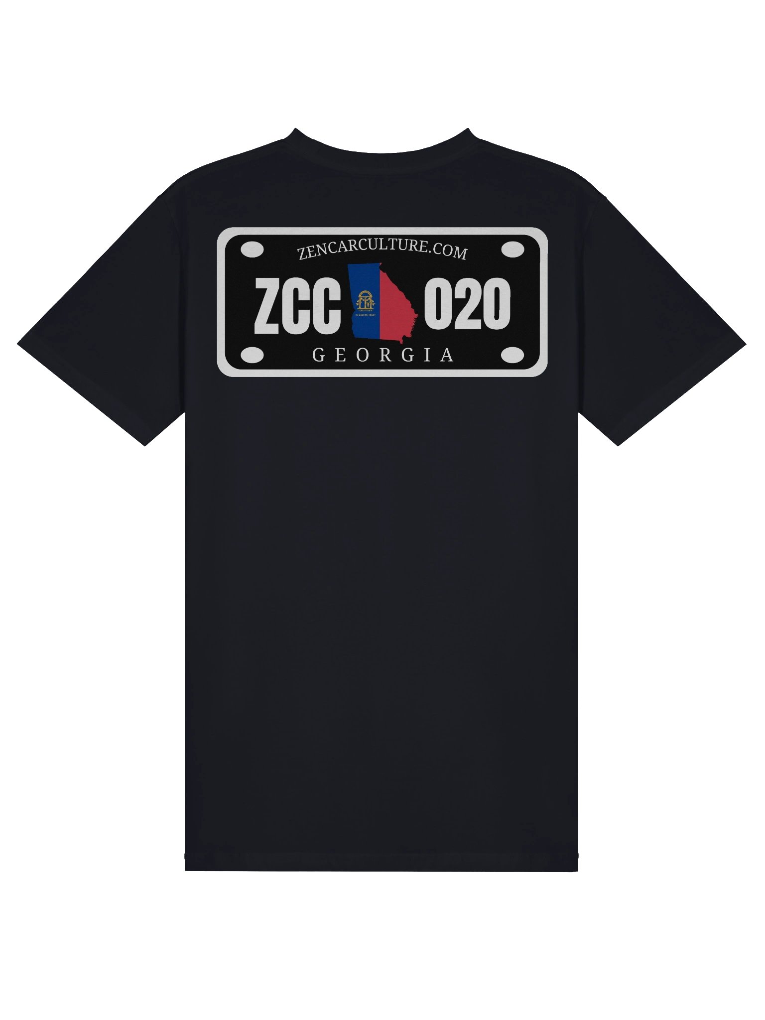 Georgia License Plate Premium Tee product image (1)