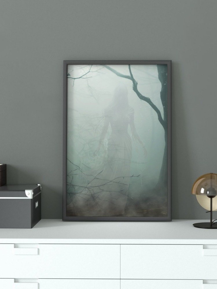 Banshee – The Veiled Mourner Digital Art Print product image (2)