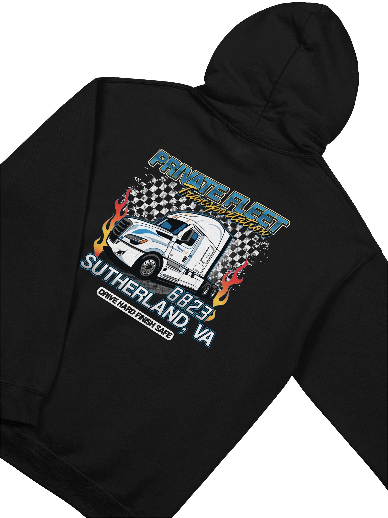 6823 Sutherland Private Fleet Racing Theme Hoodie product image (4)