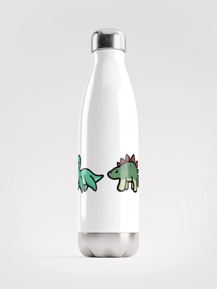 Dino Sub Badge Stainless Steel Water Bottle product image (1)