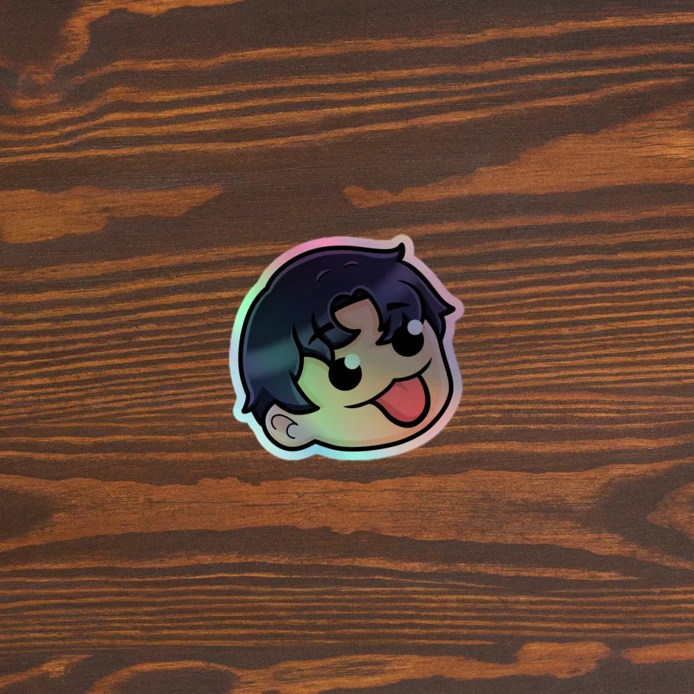 Blep Holographic Sticker product image (5)