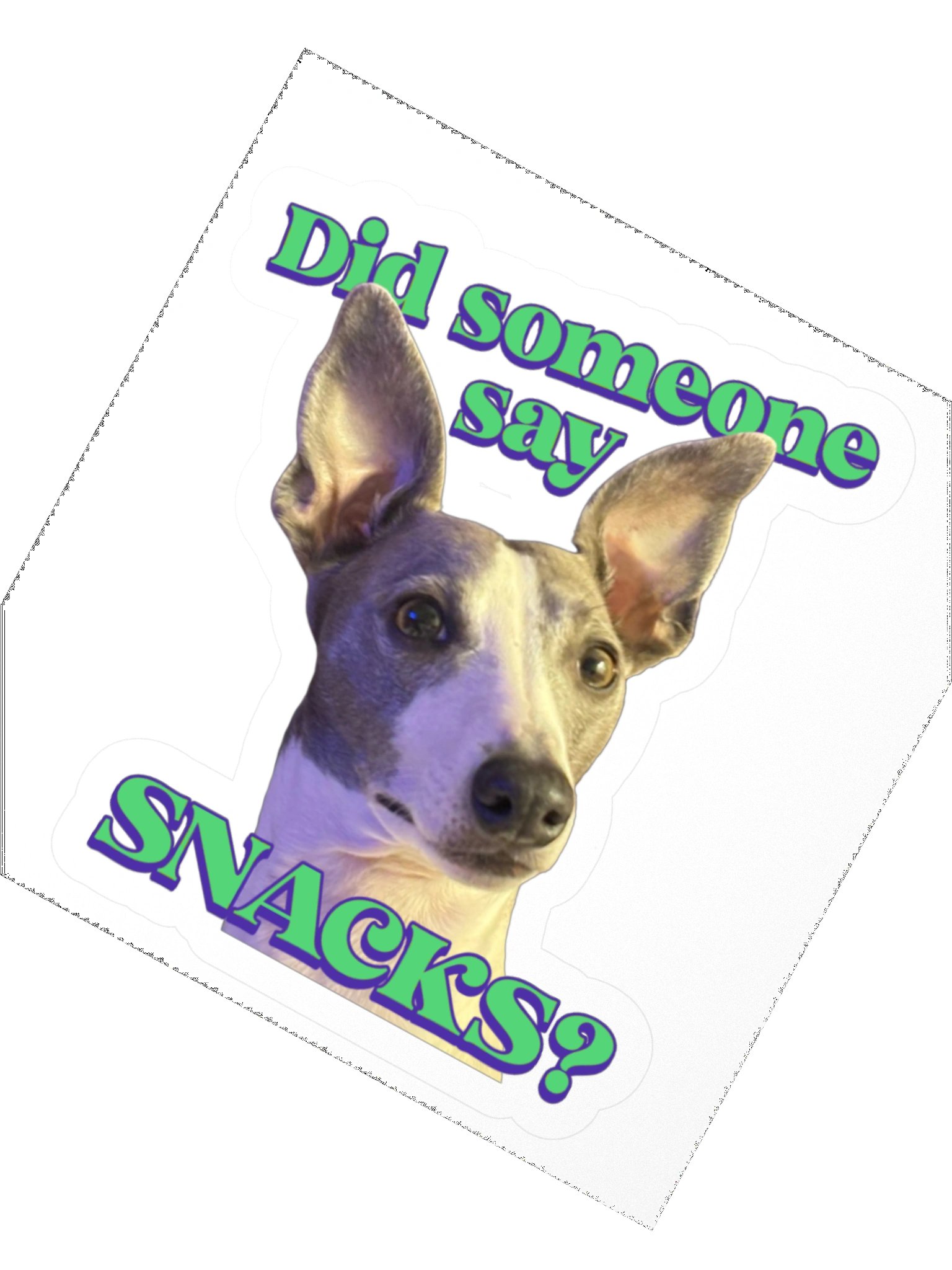 "Snacks" Hervey sticker product image (5)