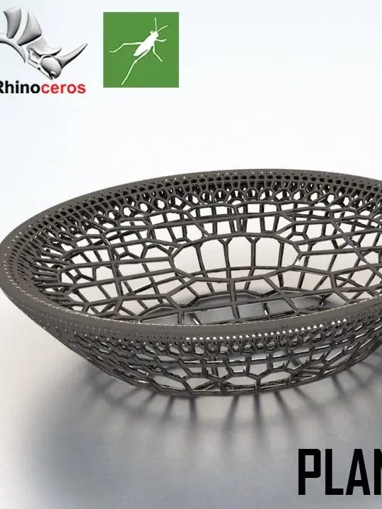 Cytoskeleton & Plankton Parametric Design Grasshopper Rhino Files Download product image (2)